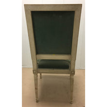 Load image into Gallery viewer, Late 19th Century French Painted and Carved Occasional Chair with Green Velvet Upholstery-Chairs-Antique Warehouse