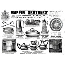 Load image into Gallery viewer, Mappin &amp; Webb Sterling Silver Tray with Etched Glass Dish-Decor-Antique Warehouse