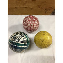 Load image into Gallery viewer, Marble Ball - mustard yellow-Decor-Antique Warehouse