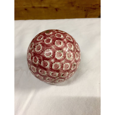 Marble Ball - red-Decor-Antique Warehouse