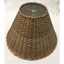 Load image into Gallery viewer, Medium Wicker Empire Lampshade - 15&quot; Diam. x 9&quot;H - a Pair available-Lampshade-Antique Warehouse