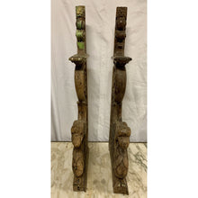 Load image into Gallery viewer, Mid 19th Century French Carved Wooden Architectural Brackets | Corbels - a Pair-Decorative-Antique Warehouse