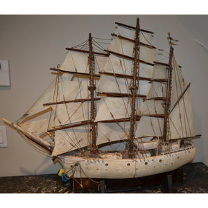 Model Sail Boat-Decorative-Antique Warehouse