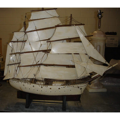 Model Sail Boat-Decorative-Antique Warehouse