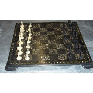 Mother of Pearl Chess Set-Chess Set-Antique Warehouse