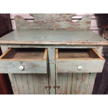 Load image into Gallery viewer, Painted Ontario Kitchen Buffet (blue)-Buffet-Antique Warehouse