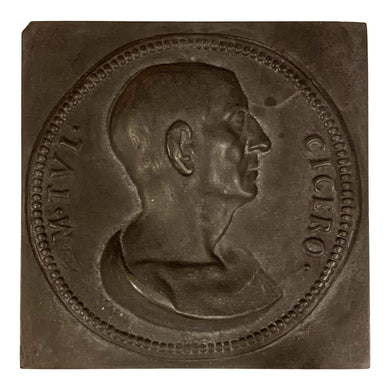 Slate plaque of Cicero-Decor-Antique Warehouse
