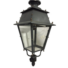 Load image into Gallery viewer, Victorian Hanging Parisian Street Lantern | Lamp, Early 20th Century-Lantern-Antique Warehouse