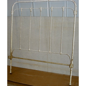 Victorian Painted Iron Bed Frame with Headboard and Footboard-Bed-Antique Warehouse