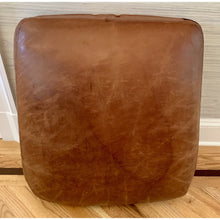 Load image into Gallery viewer, Vintage Bamboo Rattan &amp; Leather Lounge Arm Chair-Chairs-Antique Warehouse