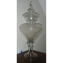Load image into Gallery viewer, Vintage French Glass Apothecary Jar-Glass-Antique Warehouse