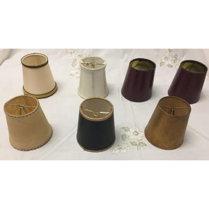 Vintage Mini Clip-on Lampshades - 6" Tall - Assorted Styles-Lampshade-Antique Warehouse