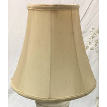 Load image into Gallery viewer, Vintage Round Fabric Bell Lampshade, Cream | Medium-Lampshade-Antique Warehouse