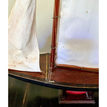 Load image into Gallery viewer, Vintage Schooner - Large Model Sailboat-Decor-Antique Warehouse