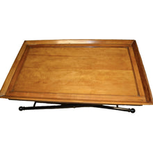 Load image into Gallery viewer, Walnut Tray Top Coffee Table with X-Base legs-Coffee Table-Antique Warehouse